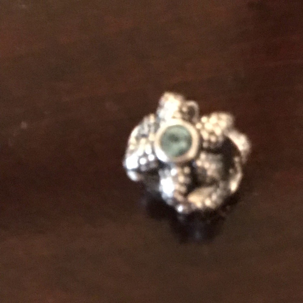 Authentic Pandora Sea Star Turquoise Charm.